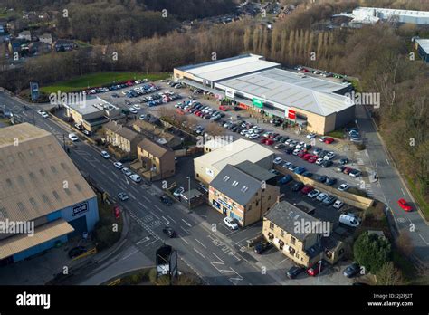 Gallagher Retail Park, Huddersfield Stock Photo - Alamy