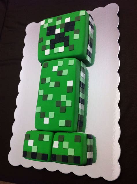 Diy Minecraft Creeper Cake - Do It Yourself