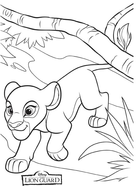 The Lion Guard Coloring Pages - Learny Kids