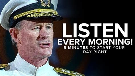 5 Minutes to Start Your Day Right! - MORNING MOTIVATION | Admiral McRave...