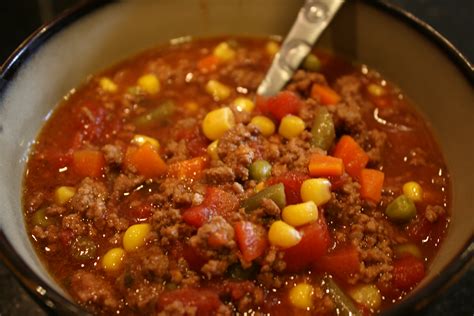 Easy Beef-Vegetable Soup - BigOven