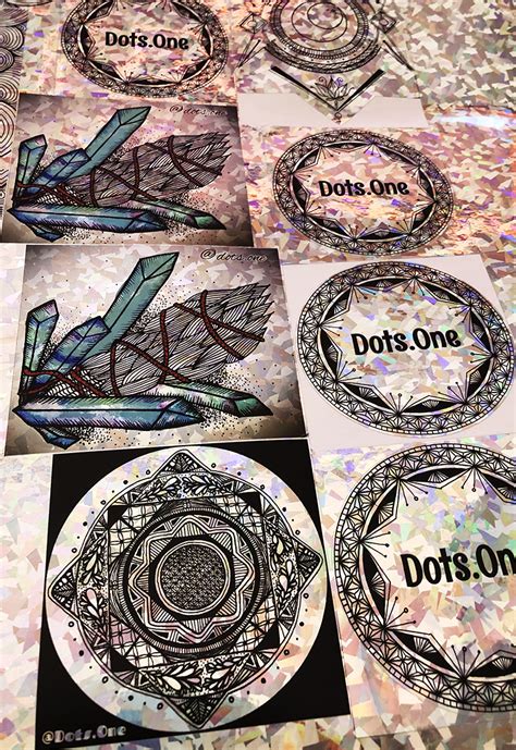 Holographic Cut Stickers - the Urban ART Shop