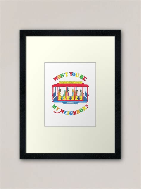 Mister Rogers Neighborhood Trolley Giclee Art Print Fred | Etsy