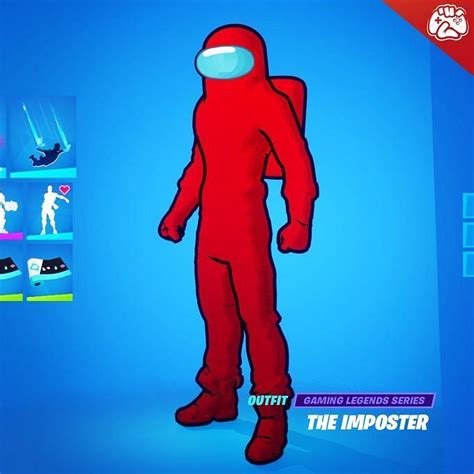 Fortnite YouTuber chalks up the perfect Among Us crossover skin