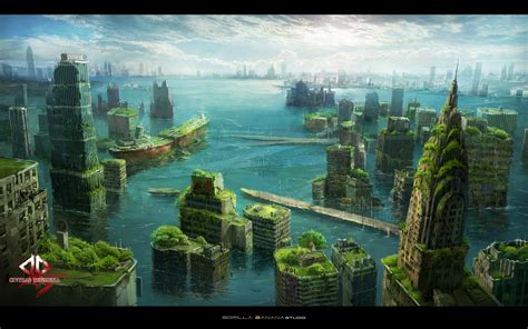 ArtStation - water city