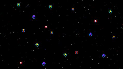 Galaga Desktop Wallpaper