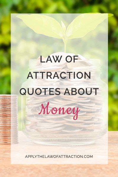 Law of Attraction Quotes about Money | Law of attraction quotes, Money ...