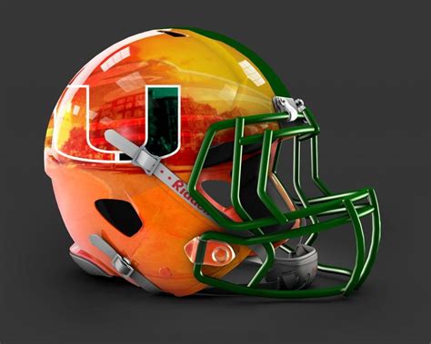 Miami Hurricanes Helmet 2014 Miamiorangechrome zps5a583b93 | Canes ...