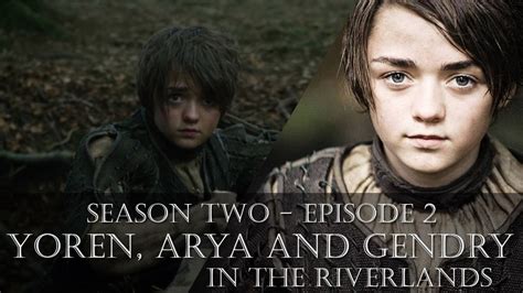 Yoren, Arya and Gendry In The Riverlands | Arya Stark | Game of Thrones ...