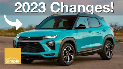 2023 Chevy Trailblazer Full Change List | New Colors! - YouTube