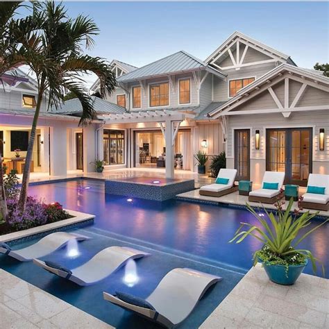 15 Luxury Homes with Pool - Millionaire Lifestyle - Dream Home - Gazzed | Pool houses, Luxury ...