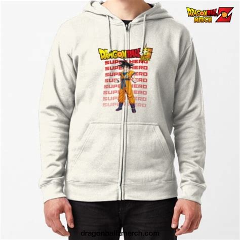 Dragon Ball Super Hero Goku Zipped Hoodie - Dragon Ball Z Store