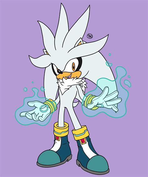 Silver the Hedgehog Fan Art : r/silverthehedgehog