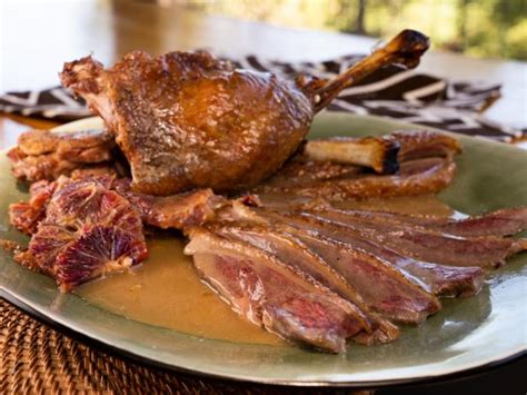 Steamed and Fire-Roasted Goose with Blood Orange Sauce Recipe | Food ...