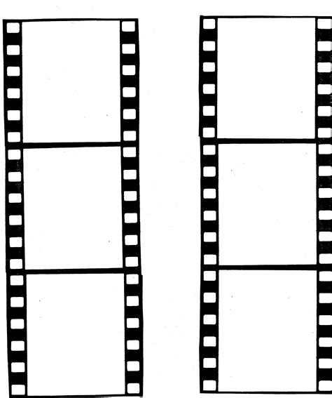 Free film strip border template clipart 2 - Clipartix