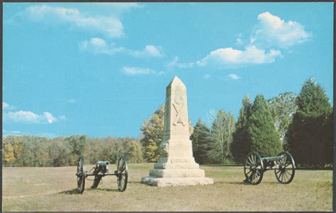 Indiana Monument, Shiloh National Military Park, Shiloh, Tennessee - Digital Commonwealth