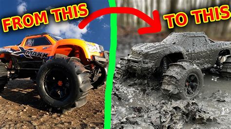 GiANT RC Car makes a mess - YouTube