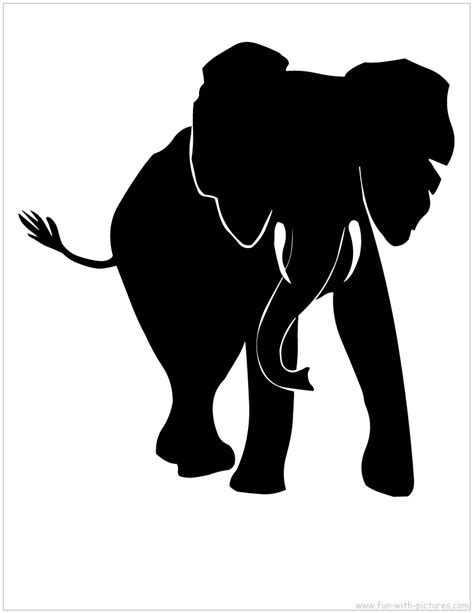 7 Best Images of Printable Silhouettes Of Animals - Animal Silhouette ...