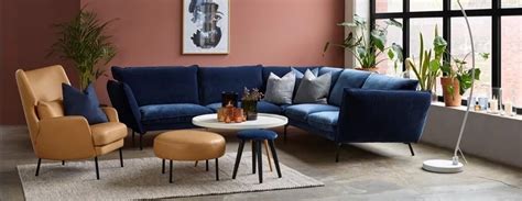 Blue Velvet Corner Sofas | Light, Dark, Navy & Midnight Blue