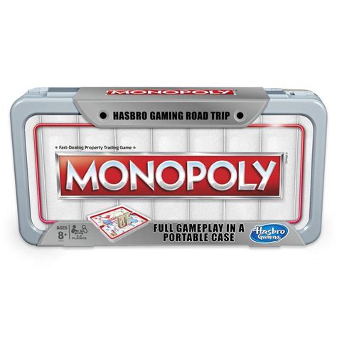 Hasbro Gaming Road Trip Series Monopoly Game Rules & Instructions ...