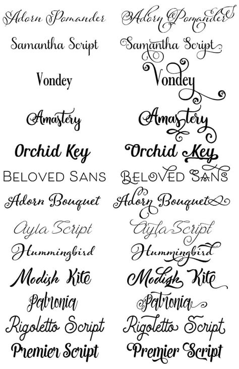 14 Amazing Swash fonts | More Than Thursdays