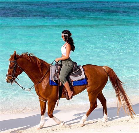 Beach Horseback Riding in Turks & Caicos | Beach horseback riding, Horses, Sail caribbean