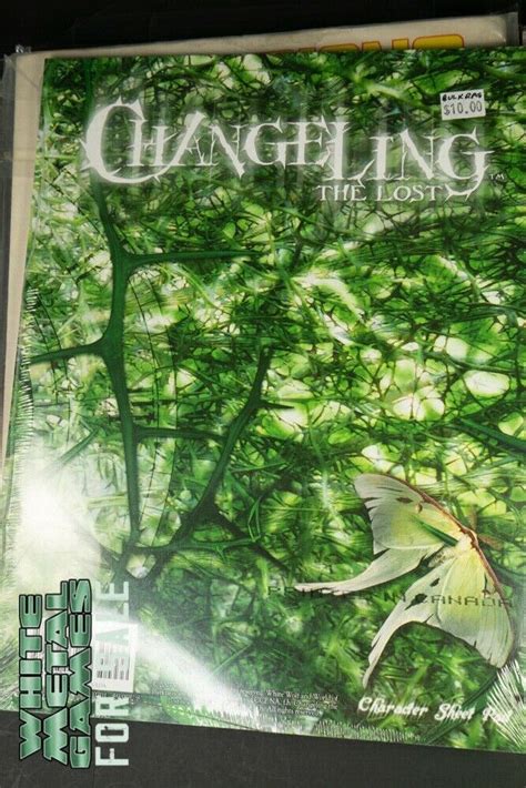 Changeling the Lost Character Sheet Pad Brand New White Wolf | #4634721271