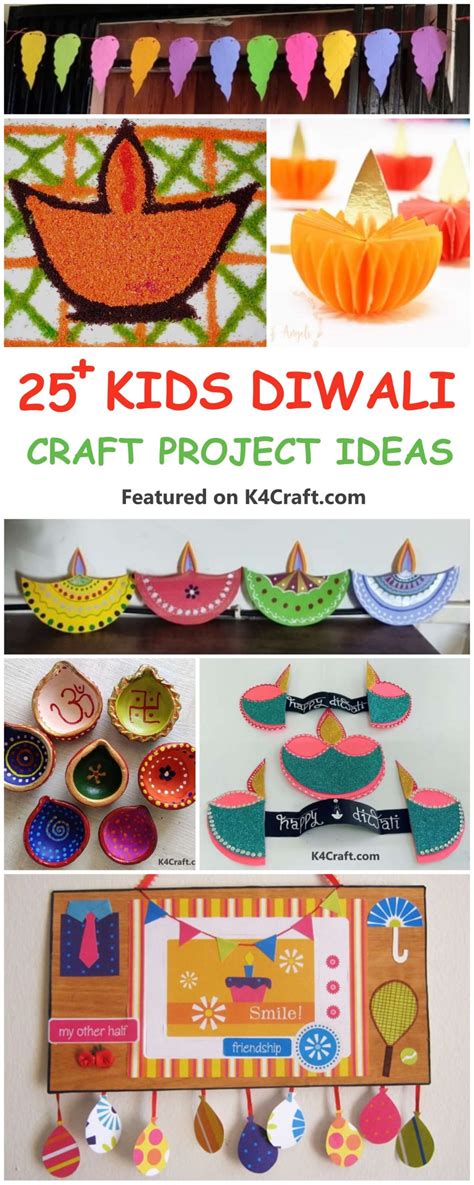 25+ DIY Diwali Project Ideas For Children - K4 Craft