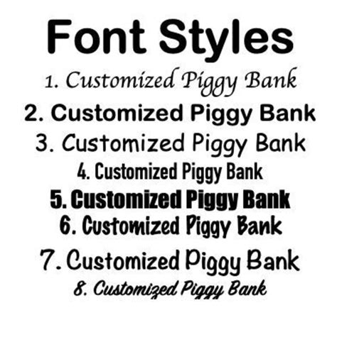 Personalized Ceramic Piggy Bank - Etsy