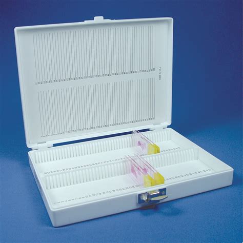 Microscope Slide Storage Box, Plastic large box | Polysciences, Inc,