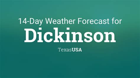 Dickinson, Texas, USA 14 day weather forecast