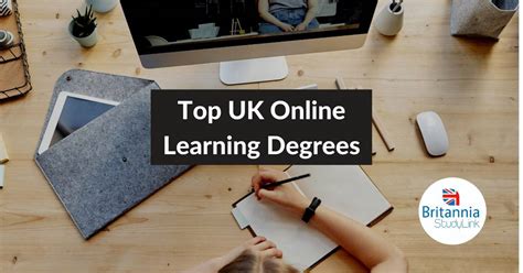 Top UK Online Learning Degrees - Rankings & League Table