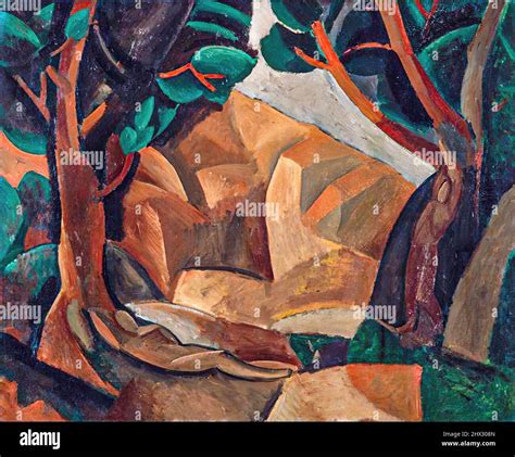 Picasso cubism landscape hi-res stock photography and images - Alamy