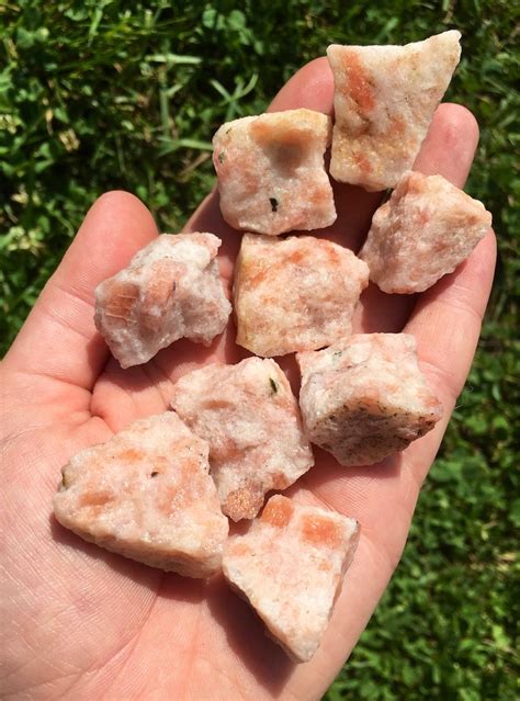 Raw Sunstone Crystal Raw Sunstone Stone .5 - Etsy