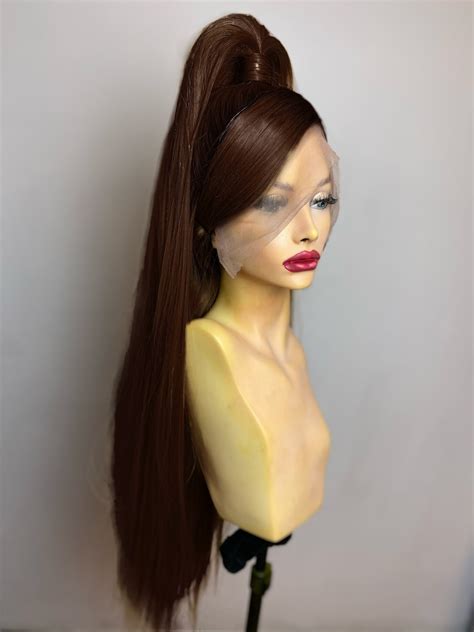 Ariana Grande High Ponytail Lace Front Wig Half Ponytail Wig - Etsy