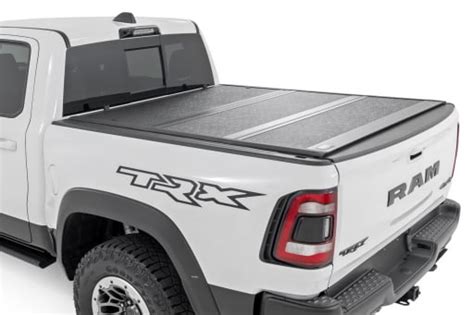 Ram 1500 TRX Hard Folding Tonneau Covers | Rough Country