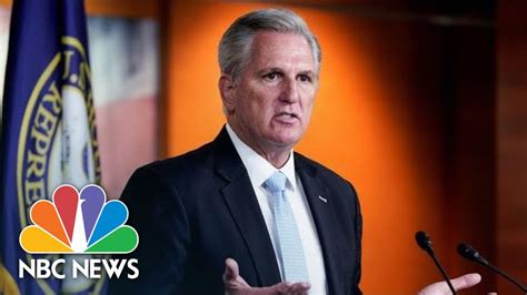 McCarthy Holds Press Conference | NBC News - YouTube