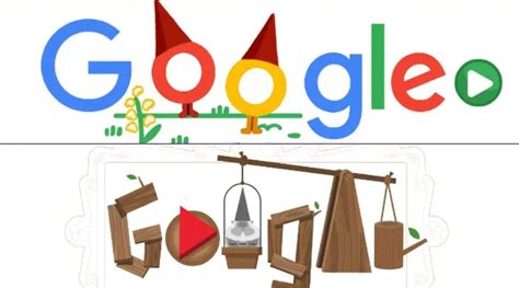 Google Doodle games: Stay and play garden gnomes game at home in the ...