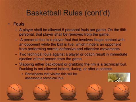 PPT - Basketball Rules Session PowerPoint Presentation, free download - ID:207539