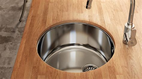 Round Kitchen Sinks / Belfry Kitchen Leda Single Bowl Undermount Kitchen Sink Wayfair Co Uk ...