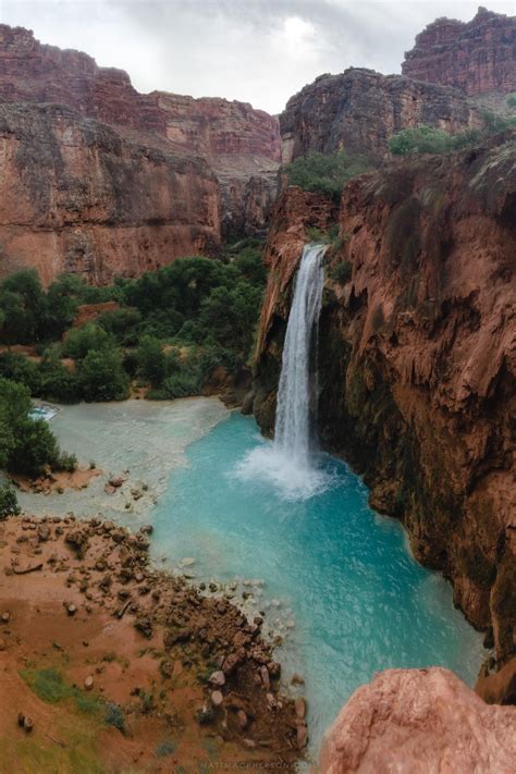 The beautiful desert oasis that is Havasu Falls, Arizona. [OC][3000x2000] : EarthPorn | Desert ...