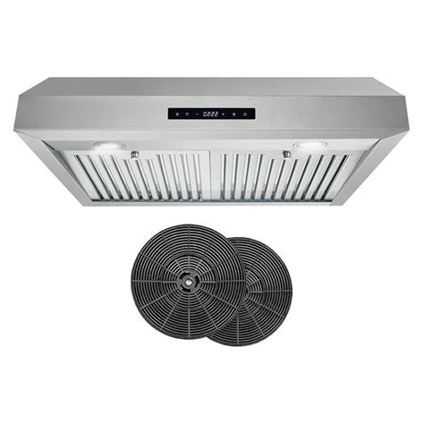 Cosmo UMC30 30 in. 760 CFM Ductless Under-Cabinet Range Hood - Walmart ...