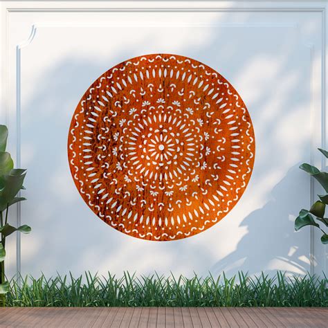 Metal Wall Art | Mandala | NZ Made Products | Ladybugs