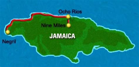 Large map of Jamaica | Jamaica | North America | Mapsland | Maps of the World