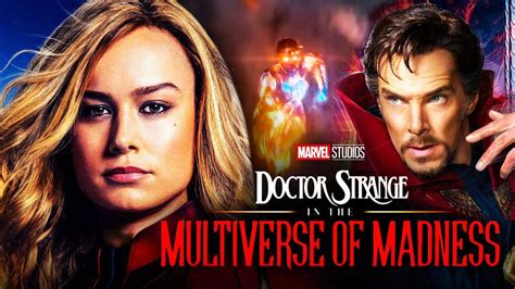 New Captain Marvel Spotted In Doctor Strange 2 Trailer (Photos)