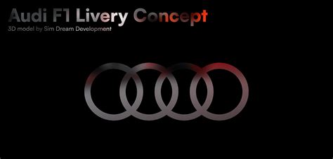 Audi F1 Livery Concept on Behance