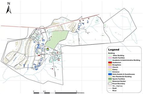 Knust Campus Map