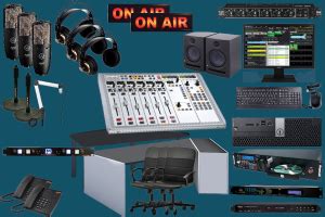 ᐅRadio Studio ELITE Full Set On Air Equipment-TEKO Broadcast