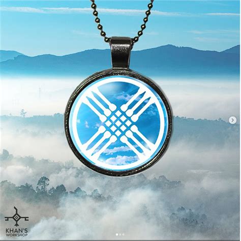 Tengri Necklace, Tengri Symbol, Turkic/mongol Shamanic Tengri, Sky God ...