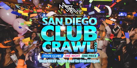 San Diego Club Crawl - Guided party tour to 4 SD nightclubs and bars ...